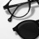 Glasses with a clipon (Clip-on) GA0414 (Color: C3 Black; Diopter: +3; Toning: Black)