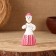 Souvenir "Baba", 5 × 5 × 10.5 cm, Kargopol toy, mix
