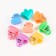 Gift set, hair gum 10 pcs, hairpin crab 10 pcs, cats aristocrats