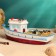 Souvenir ship "Fisherman" 20*8*7cm