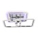 LED ceiling LED with Ambrella Light, Original, Fa536, 3XLED, 118 W, 8850LUM, 3000-6400K, Chromium color