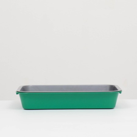 Medium toilet with a mesh of 36 x 26 x 6.5 cm, gray/green-3