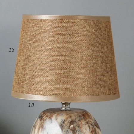 Table lamp 16420/1BG E14 40W Beige 17.5x17.5x28.5 cm Risalux-3