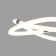 Suspended chandelier Mantra line, Led, 3150lm, 3000k, 500 mm, chromium color