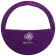 Cover for a hoop with a pocket Grace dance, d = 80 cm, purple color