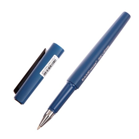 Ballic handle Erichkrause Severe, Ultra Glide Technology, Node 0.7 mm, blue ink, Troundwoman Soft-Touch, Super-Mirled Letter-7