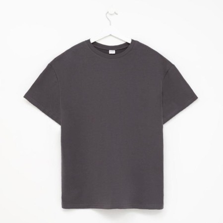 Women's T-shirt Minaku Oversize Fit: graphite color, river 52-4