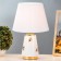 E14 table lamp E14 40W white-gold 24x24x36 cm Risalux