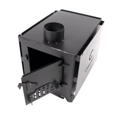 Fireplane "Ranger" Light Light, 1 mm steel with screens and corner pipes-8