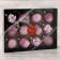 A set of jewelry plastic 12 pcs "Gladys Pieses" D-6 cm, pink