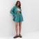 Female Oversize Mist Muslin Size XS, col. turquoise