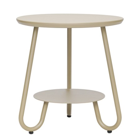 STIIAN coffee table, 500 × 500 × 550 mm, beige color