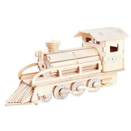 3D-model team wooden miracle-brown "Lokomotiv"