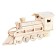 3D-model team wooden miracle-brown "Lokomotiv"