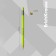 Mechanical pencil Erichkrause "XS", NV, Grifel D = 0.5 mm, in a tube, mix