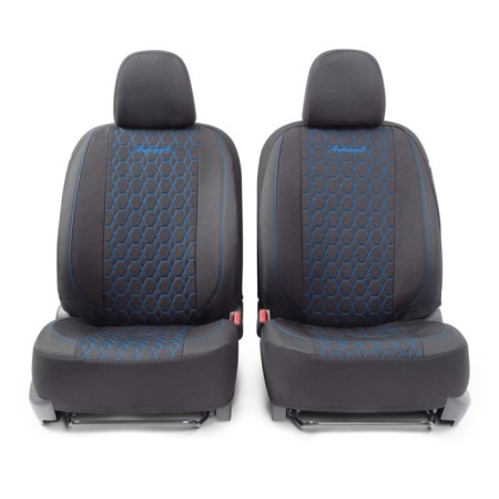 Autoshekhls Universal Verona, Ver-1505 Lenon material Blue, 15 items-1