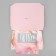 Confectionery packaging, boxing box "Pink marble", 20 x 12 x 4 cm