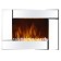 Electric fireplace Electrolux EFP/W-20000S, 2000 W, 2 modes, remote control, mirror