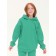 Children's sweatshirt, height 152 cm, green color