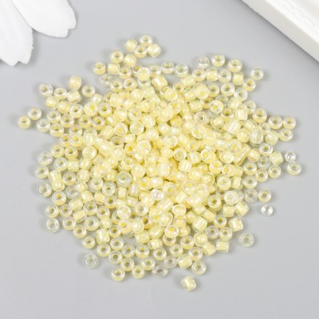 Beads "Zlatka" 08/0, 3 mm, 10 g 0202 yellow-1