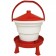 Vacuum drinker for poultry, 16 l, on legs