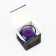 Aromatic candle with soy wax "flower fields", the aroma of lavender 6 x 5 x 5 cm.