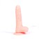 Vibrator Oka-Khpoki, Realist, 16 x 3 cm, rotation, on suction cup, with PU, bodily