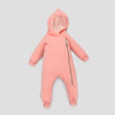 Комбинезон детский KinDerLitto «Карамелле-2», рост 80-86 см, цвет цветочный розовый