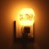 Lamp "Butterfly" 1x7W E11 white 7.5x7.5x12cm