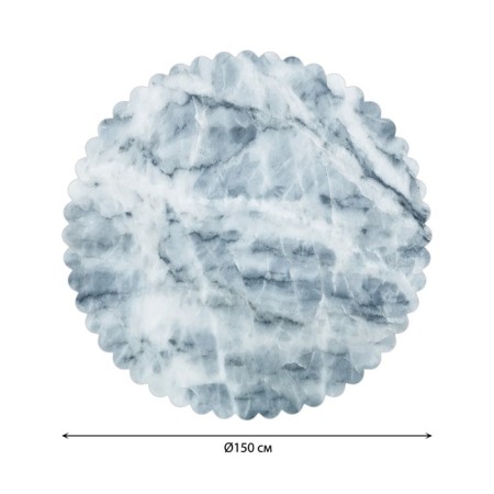 The tablecloth on the table is “marble”, round, Saten, d = 150 cm-1