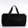 Road bag with lightning, external pocket, suitcase holder, long belt, black color