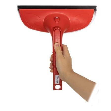 Scraper for washing windows with a sprayer Pioneer MS046, 200 ml, red-5