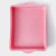 Baking uniform with handles of the rectangle, silicone, 30 × 22 cm, pink color