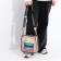 Bag Cross-Bodi with a zipper, pink color