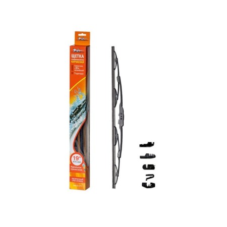 Sin -wiper brush frame Airline, 475 mm (19 ")