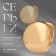 Earrings Metal "Accord" hemisphere, gloss, color gold