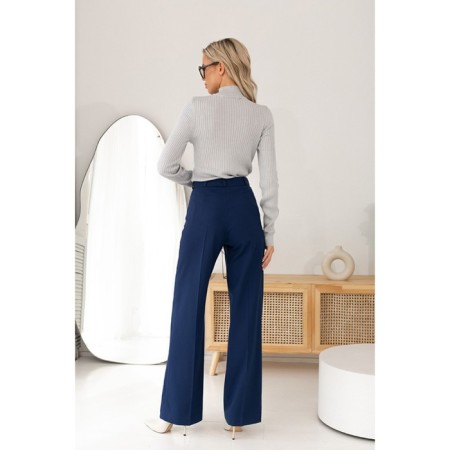Female trousers, size 58, blue color 60582-1