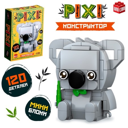 Designer "Pixi. Koala ", mini blocks, 120 parts