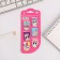 A set of magnetic bookmarks 6 pcs on the substrate "I believe in unicorns"