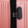 Small suitcase 20 ", lightning department, code castle, pink color
