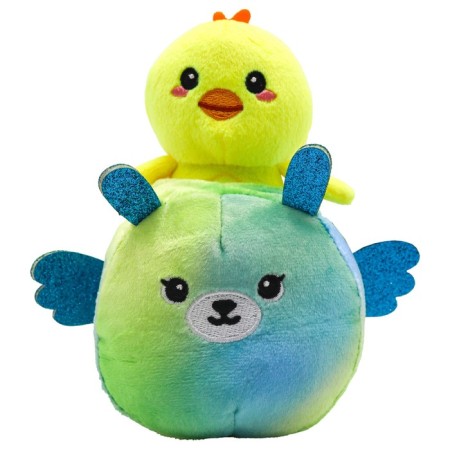 Soft toy Funky Toys "Bird and Green Bear"