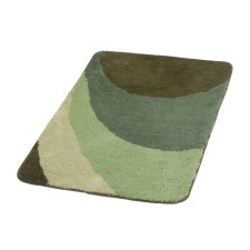 Tokio bathroom mat, green color 60x90 cm