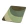 Tokio bathroom mat, green color 60x90 cm