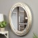 Interior mirror, wall -mounted, 63.5x53.5 cm, silver silver