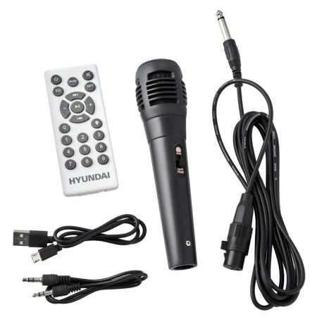 Hyundai H-Mc1220 Black 60W FM USB BT Micro SD-6