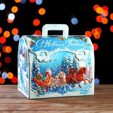 Gift box "Troika rushes", 28 x 20 x 25 cm