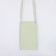 Cross-Bodi bag without fastening, green color