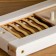 Lip ventilation cover, Flame, 28x12cm, with a valve