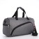 Road bag on lightning, 3 external pockets, a long belt, the color is gray
