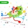 Developing toy "dinosaurus", green color